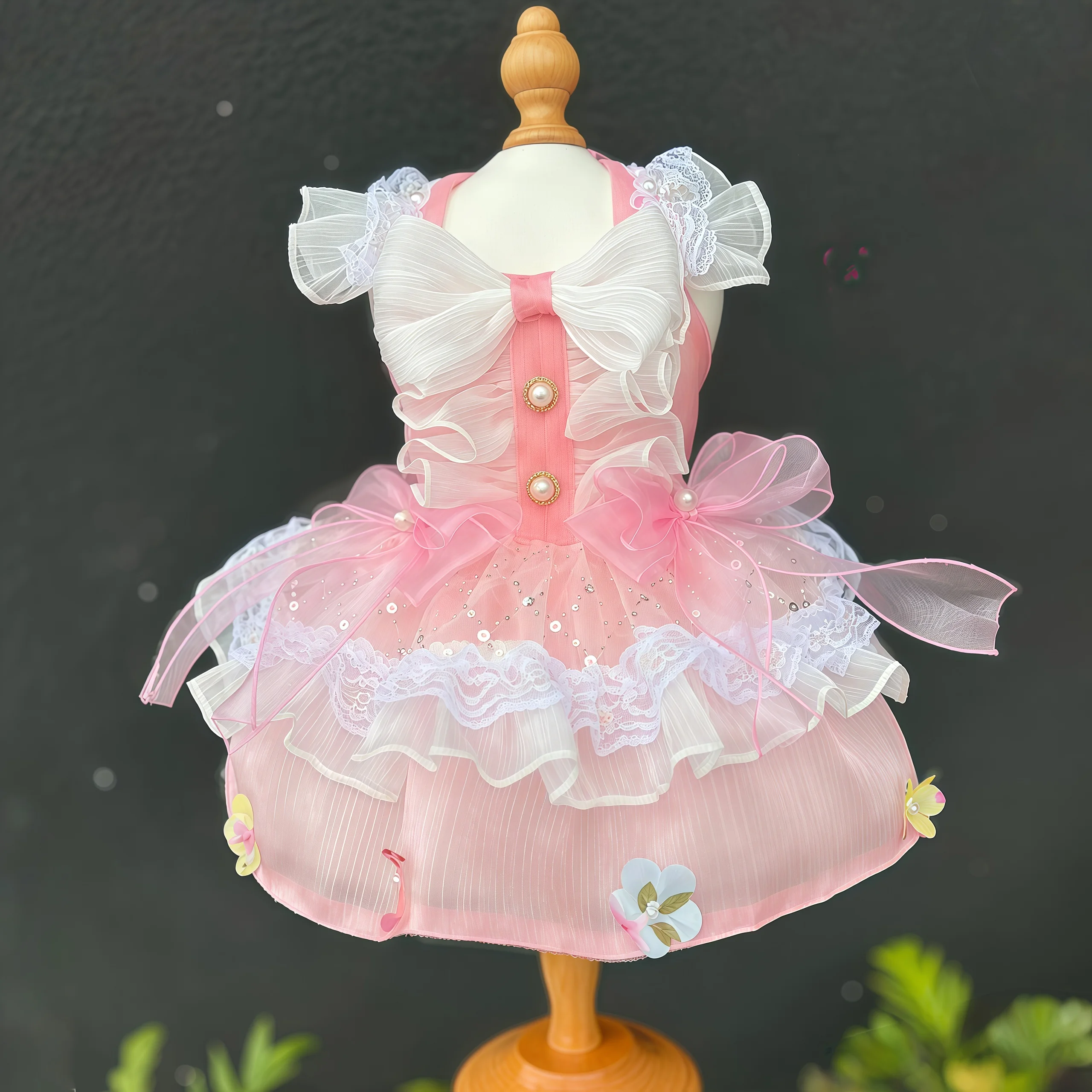 Customized Handmade Pet Dog Cat Summer Thin Pink Dress with Puff Skirt for Women - Cat Dog Teddy Bomei Marzis Design
Customized Handmade Pet Dog Cat Summer Thin Pink Dress with Puff Skirt for Women - Cat Dog Teddy Bomei Marzis Design