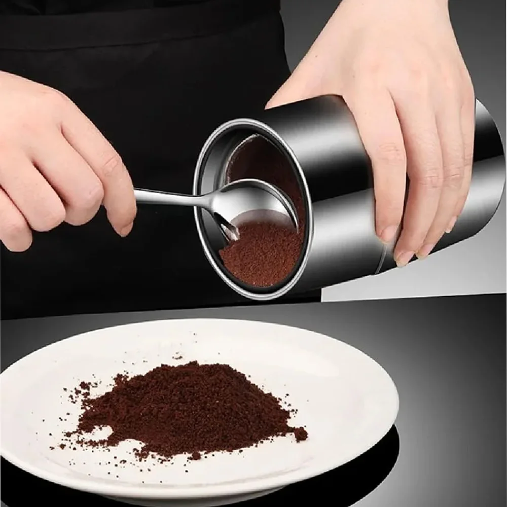 Multifunctional Electric Coffee Bean Grinder Lightweight And Portable Stainless Steel Spice Grain Vanilla Grinder For Home Use
Multifunctional Electric Coffee Bean Grinder Lightweight And Portable Stainless Steel Spice Grain Vanilla Grinder For Home Use