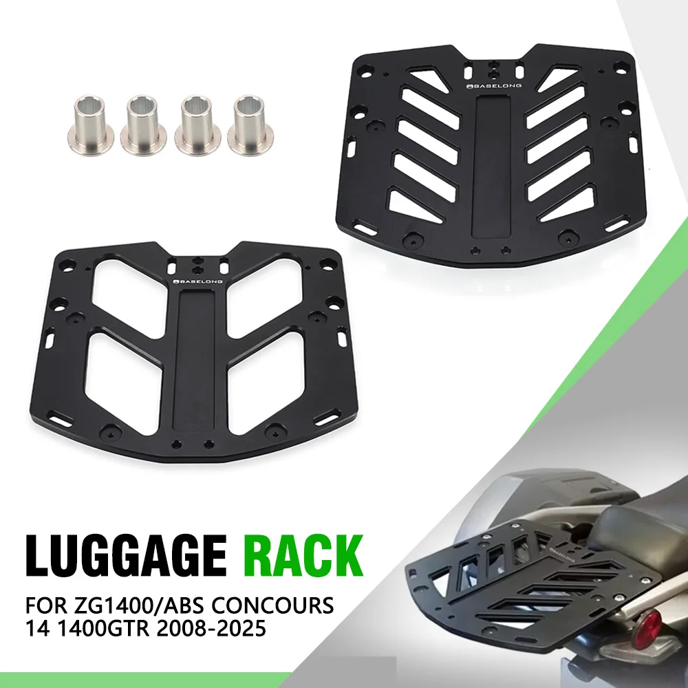 For Kawasaki ZG1400/ABS Concours 14 1400GTR 2008-2025 Motorcycle Rear Luggage Rack Extension Luggage Holder Bracket 2024 2023
For Kawasaki ZG1400/ABS Concours 14 1400GTR 2008-2025 Motorcycle Rear Luggage Rack Extension Luggage Holder Bracket 2024 2023
