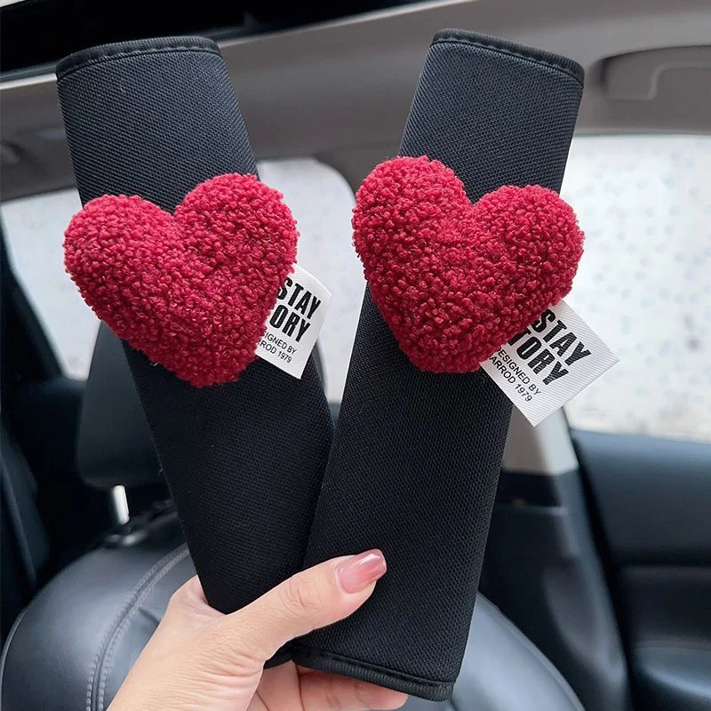 Heart Shape Car Seat Belt Cover, Cute Ice Silk Shoulder Pad Protector, Multicolor Car Accessories for Women Girls & Kids
Heart Shape Car Seat Belt Cover, Cute Ice Silk Shoulder Pad Protector, Multicolor Car Accessories for Women Girls & Kids