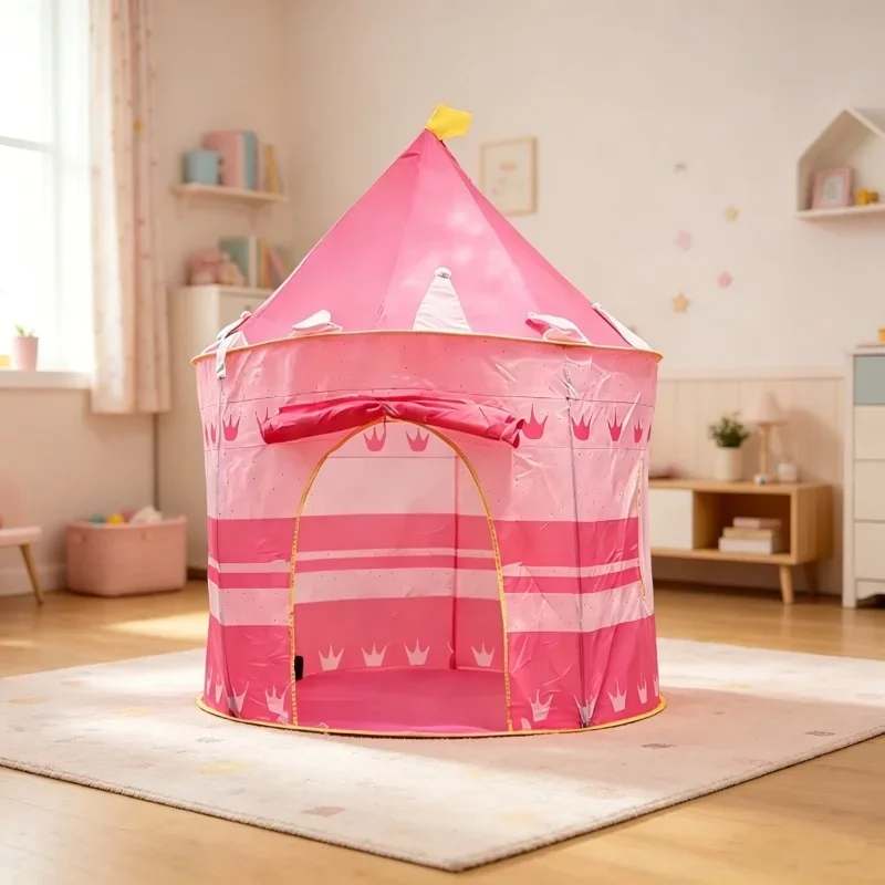 Folding Kids Play House Camping Tents Portable Castle Pink Blue Infant Toddler Outdoor Indoor Room Decor Birthday Christmas Gift
Folding Kids Play House Camping Tents Portable Castle Pink Blue Infant Toddler Outdoor Indoor Room Decor Birthday Christmas Gift