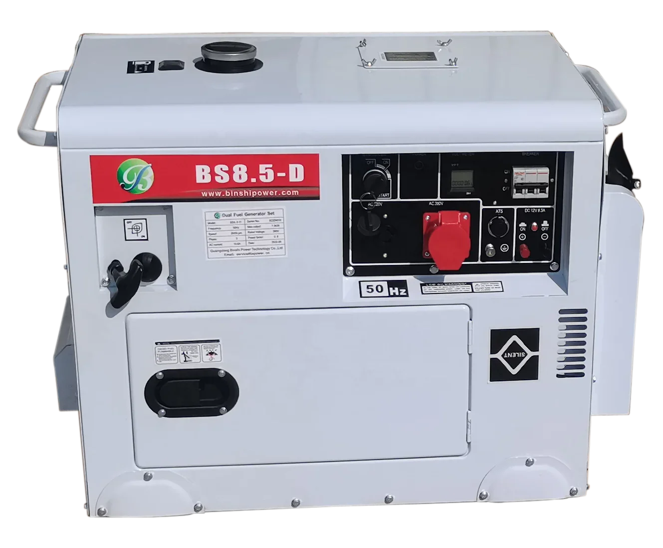 Dual Fuel Generator 7KW with Electric Start Portable Natural Gas Biogas for Home
Dual Fuel Generator 7KW with Electric Start Portable Natural Gas Biogas for Home