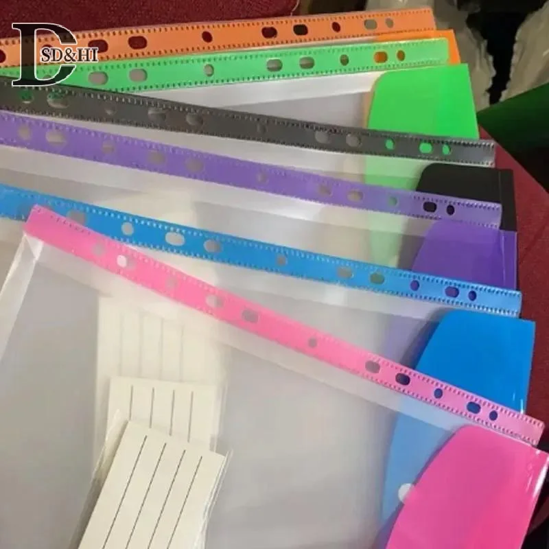 6pcs Plastic Envelope With Adhesive Snaps & 11 Holes File Folder Expansion Bag For 2/3/4 Ring File Bag A4 File Bag School Office
6pcs Plastic Envelope With Adhesive Snaps & 11 Holes File Folder Expansion Bag For 2/3/4 Ring File Bag A4 File Bag School Office