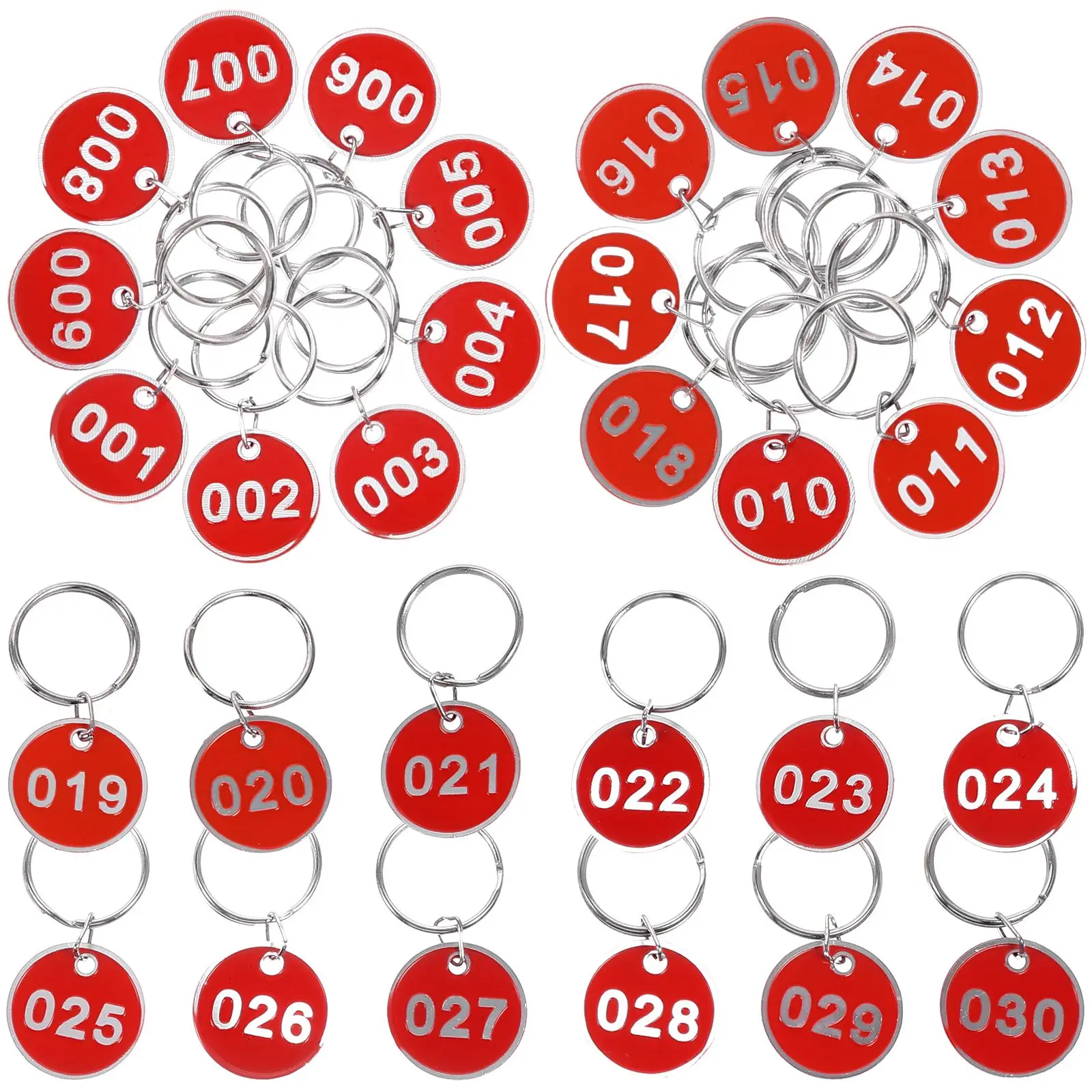30pcs Yellow Labels Tags Labels Rings Durable Number Tag Number Tag For Hanging Keychain Aluminum Round Trolley Signs
30pcs Yellow Labels Tags Labels Rings Durable Number Tag Number Tag For Hanging Keychain Aluminum Round Trolley Signs