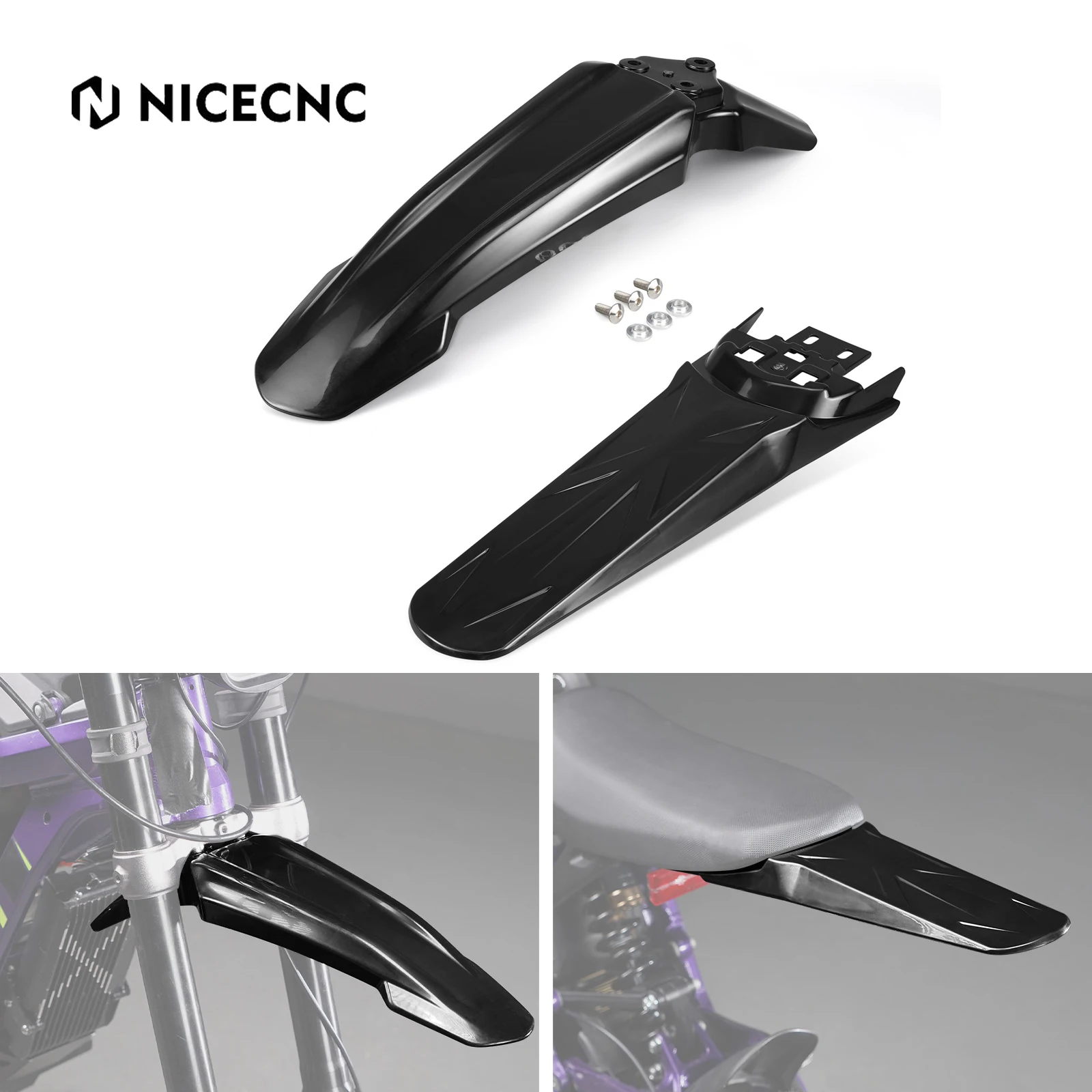 NICECNC For Surron Light Bee X For Sur-Ron Light Bee S Front Rear Fender Mudguard Extended Mud Guard Plastic Electric Dirt Bike
NICECNC For Surron Light Bee X For Sur-Ron Light Bee S Front Rear Fender Mudguard Extended Mud Guard Plastic Electric Dirt Bike