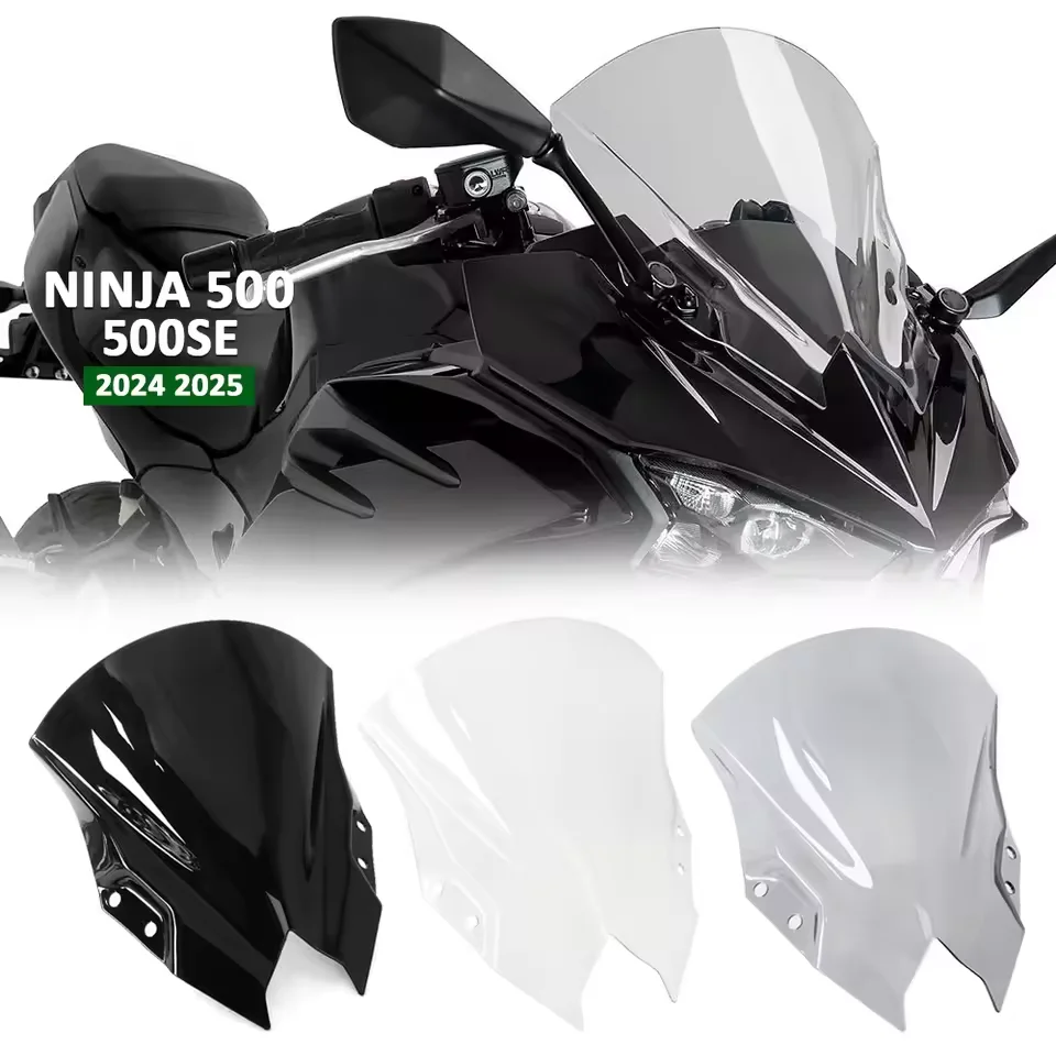 For Kawasaki Ninja500 NINJA500 NINJA Ninja 500 SE 2024 2025 Motorcycle Windscreen Wind Deflector ProtectorWindshield
For Kawasaki Ninja500 NINJA500 NINJA Ninja 500 SE 2024 2025 Motorcycle Windscreen Wind Deflector ProtectorWindshield
