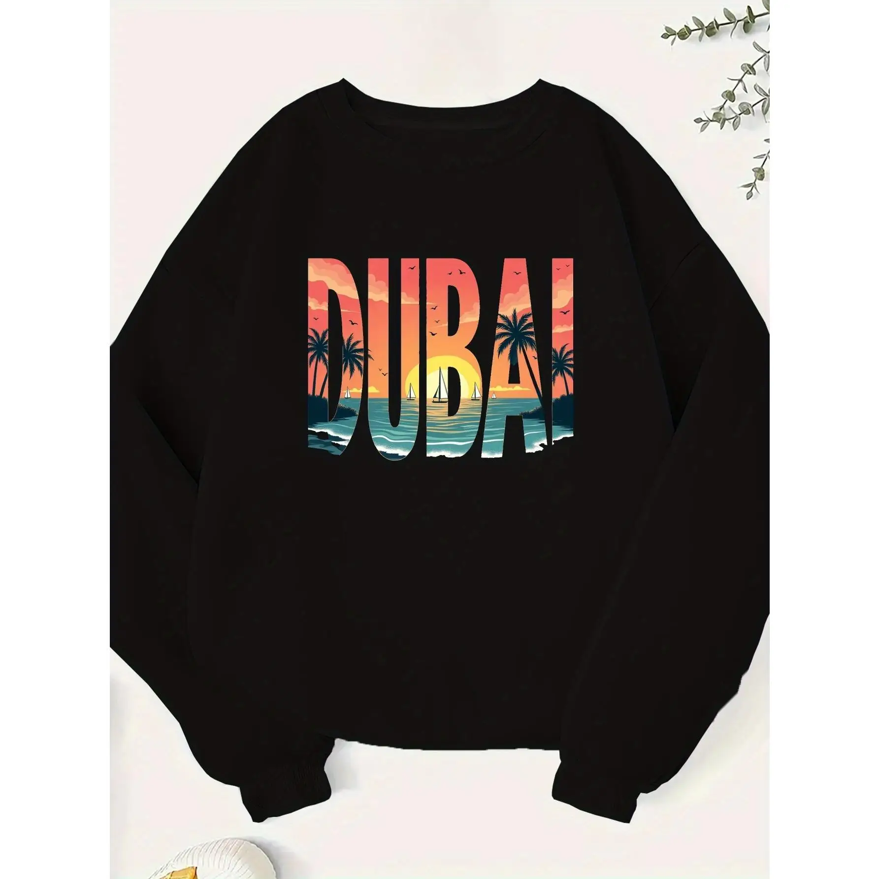 Dubai Sweatshirt Unisex Travel Graphic Pullover Retro City Palm Tree Sunset Vacation Cotton Top Souvenir Gift
Dubai Sweatshirt Unisex Travel Graphic Pullover Retro City Palm Tree Sunset Vacation Cotton Top Souvenir Gift