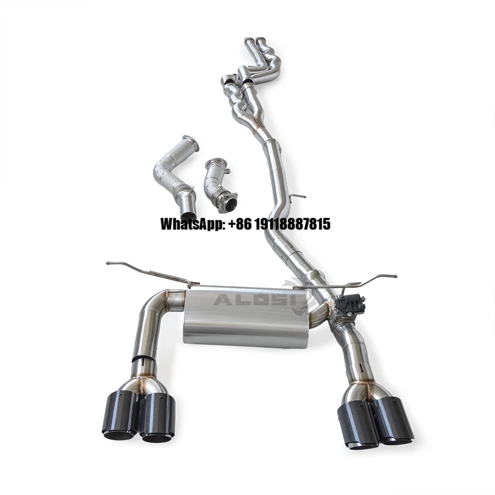 Full Valve Exhaust Catback for BMW M2 Competition M2C M2CS F87 S55 3.0T 2018-2020 Exhaust Downspout Performance Modification
Full Valve Exhaust Catback for BMW M2 Competition M2C M2CS F87 S55 3.0T 2018-2020 Exhaust Downspout Performance Modification