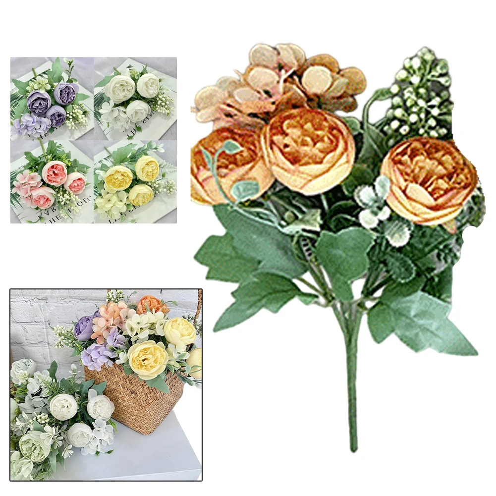Artificial Peony Flowers Bouquet Silk Bride European Style Peony Silk Flowers Fake Floral Home Wedding Decoration Accessories
Artificial Peony Flowers Bouquet Silk Bride European Style Peony Silk Flowers Fake Floral Home Wedding Decoration Accessories