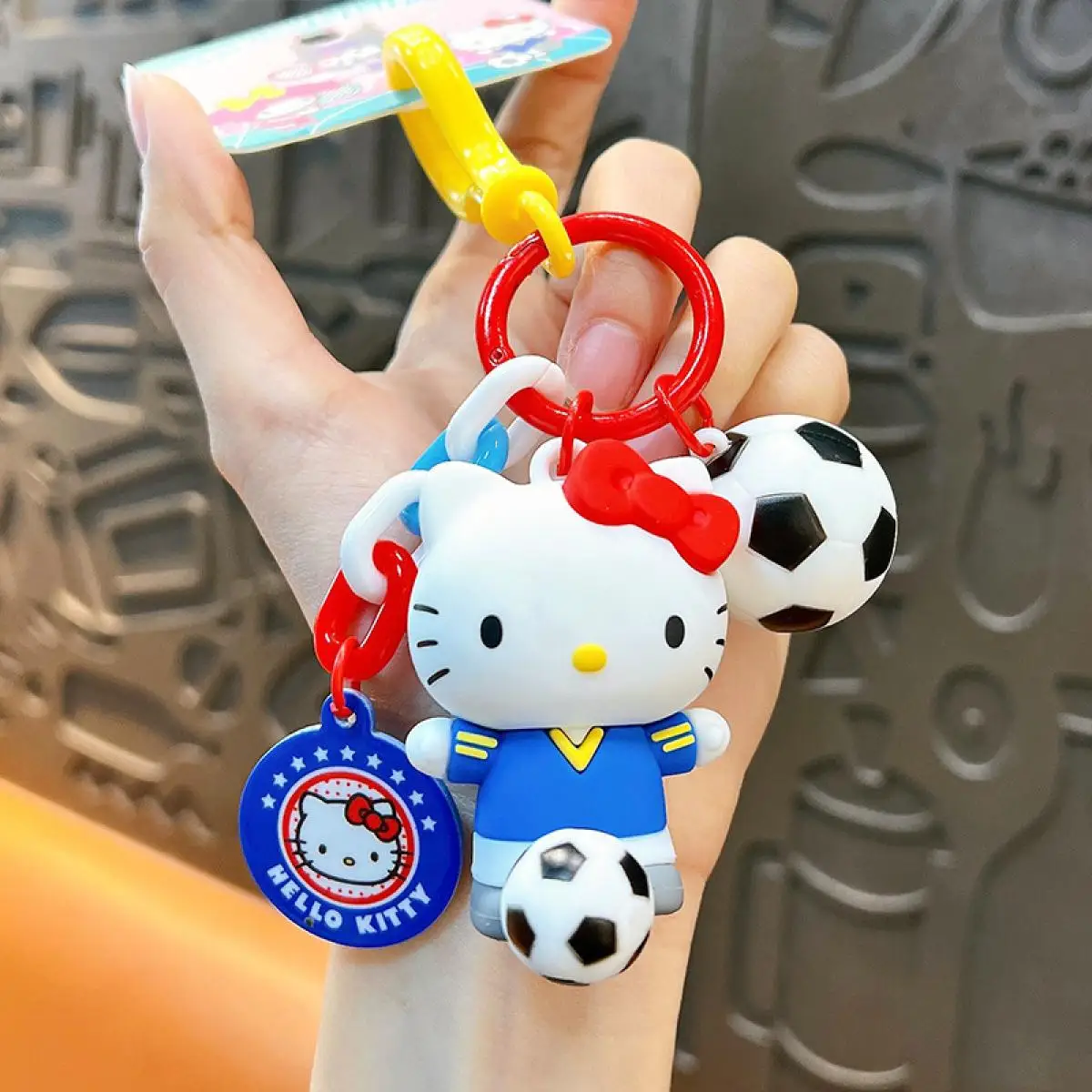 Miniso Keychain Accessories Kuromi Mymelody Hellokitty Keyring Doll Cinnamoroll Backpack Pendantpochacco Anime Toy Girl Gift
Miniso Keychain Accessories Kuromi Mymelody Hellokitty Keyring Doll Cinnamoroll Backpack Pendantpochacco Anime Toy Girl Gift