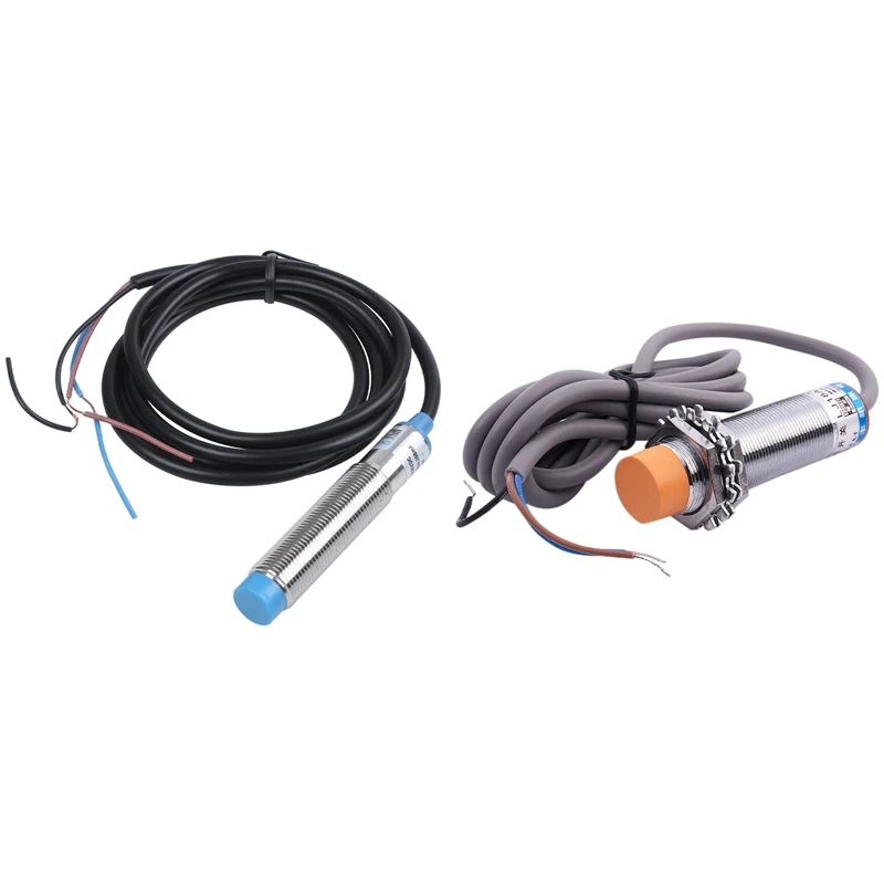 2 Pcs DC 6-36V Approach Sensor Inductive Proximity NPN NO Switch, LJ18A3-8-Z/BX 8Mm & LJ12A3-4-Z/BY 4Mm
2 Pcs DC 6-36V Approach Sensor Inductive Proximity NPN NO Switch, LJ18A3-8-Z/BX 8Mm & LJ12A3-4-Z/BY 4Mm