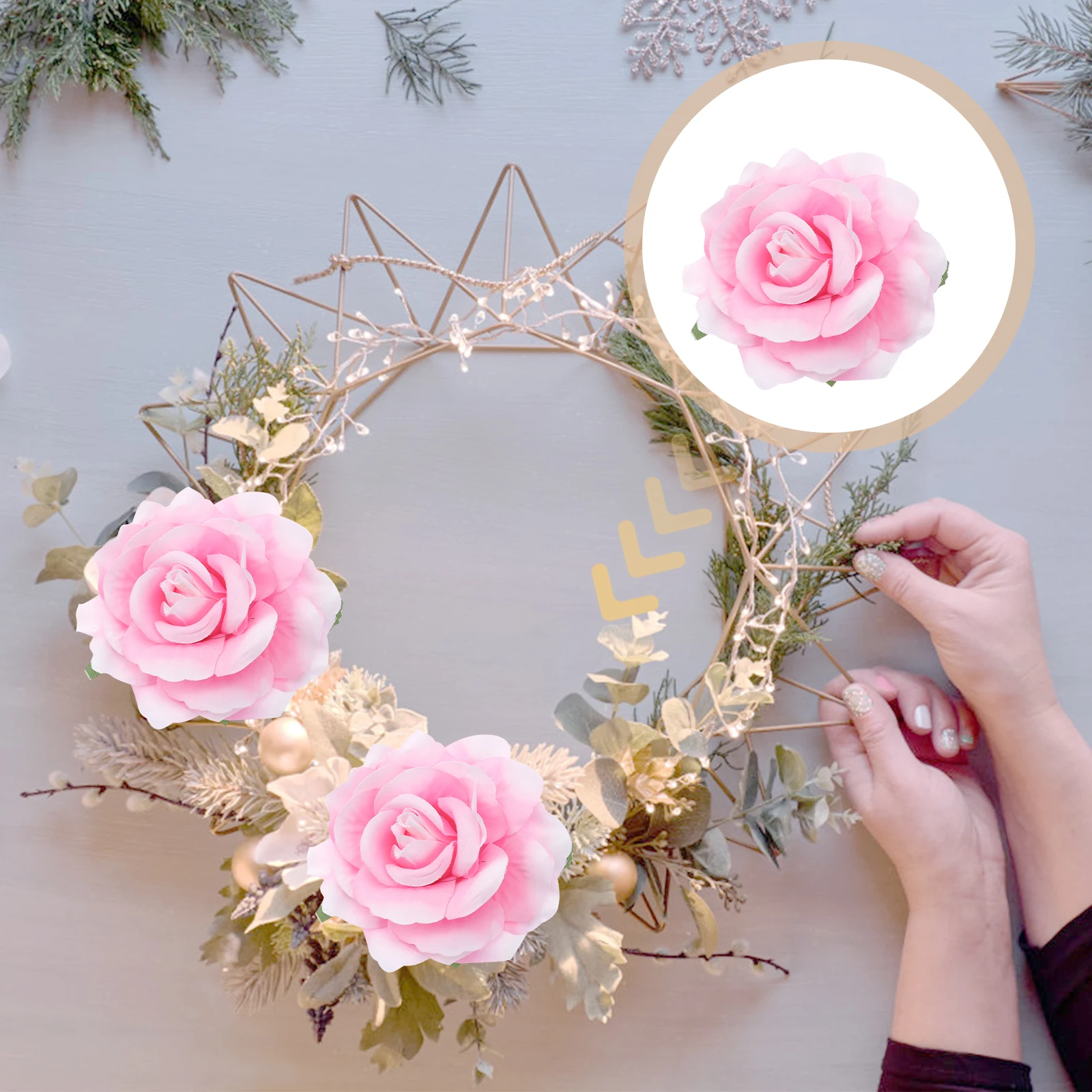 5Pcs 10Cm Elegant Cloth Flower Brooch Bridal Rose Corsage Floral Clips For Wedding Dresses Pink
5Pcs 10Cm Elegant Cloth Flower Brooch Bridal Rose Corsage Floral Clips For Wedding Dresses Pink