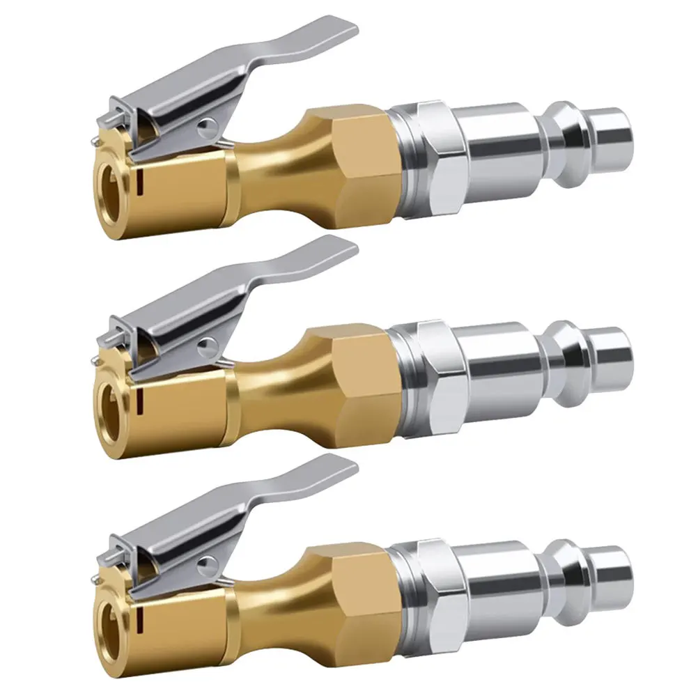3pcs Male Adapter To Air Nozzle For Tire Inflation Durable Metal Replacement Air Chuck Inflatable Devices Use
3pcs Male Adapter To Air Nozzle For Tire Inflation Durable Metal Replacement Air Chuck Inflatable Devices Use