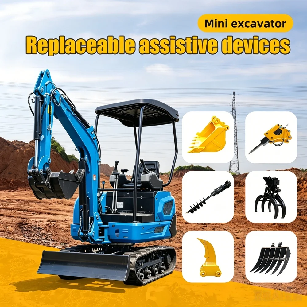 2.0/1.5Ton Mini Excavator With AttachmentsConstruction Machine For HomeBagger 2tSuitable Family Taller
2.0/1.5Ton Mini Excavator With AttachmentsConstruction Machine For HomeBagger 2tSuitable Family Taller