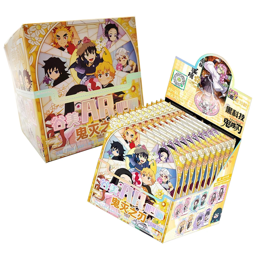 Demon Slayer Exquisite Anime Collection Card Agatsuma Zenitsu Kamado Tanjiro Creative Cute Q-Version Image Badge Surprise Gift
Demon Slayer Exquisite Anime Collection Card Agatsuma Zenitsu Kamado Tanjiro Creative Cute Q-Version Image Badge Surprise Gift