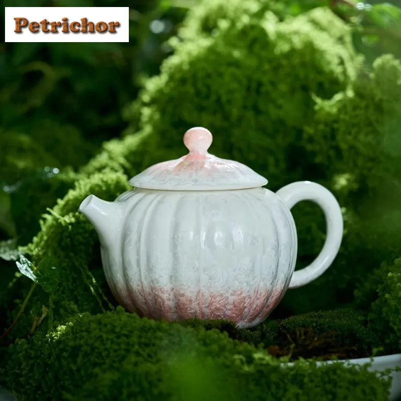 160ml Kiln Fambe Ice Flower Gradient Pink Teapot Retro Tea Infuser Pot Tea Maker Kettle With Ball Hole Tableware Pot Bearing
160ml Kiln Fambe Ice Flower Gradient Pink Teapot Retro Tea Infuser Pot Tea Maker Kettle With Ball Hole Tableware Pot Bearing