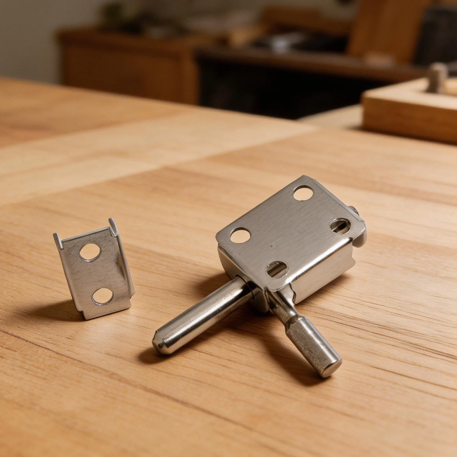 Sliding Door Bolt Catch Made of For Stainless Steel for Bedroom Toilet Shed and Other Interior Door Security Needs
Sliding Door Bolt Catch Made of For Stainless Steel for Bedroom Toilet Shed and Other Interior Door Security Needs