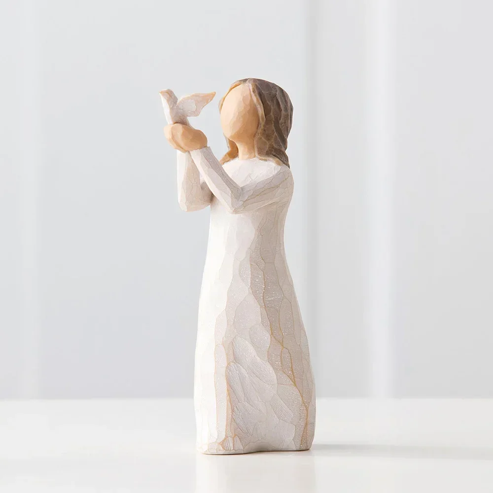 Holding Dove Angel Home Character Resin Sculpture Art Living Room Table Originality Decoration Crafts Room Decoration Supplies
Holding Dove Angel Home Character Resin Sculpture Art Living Room Table Originality Decoration Crafts Room Decoration Supplies