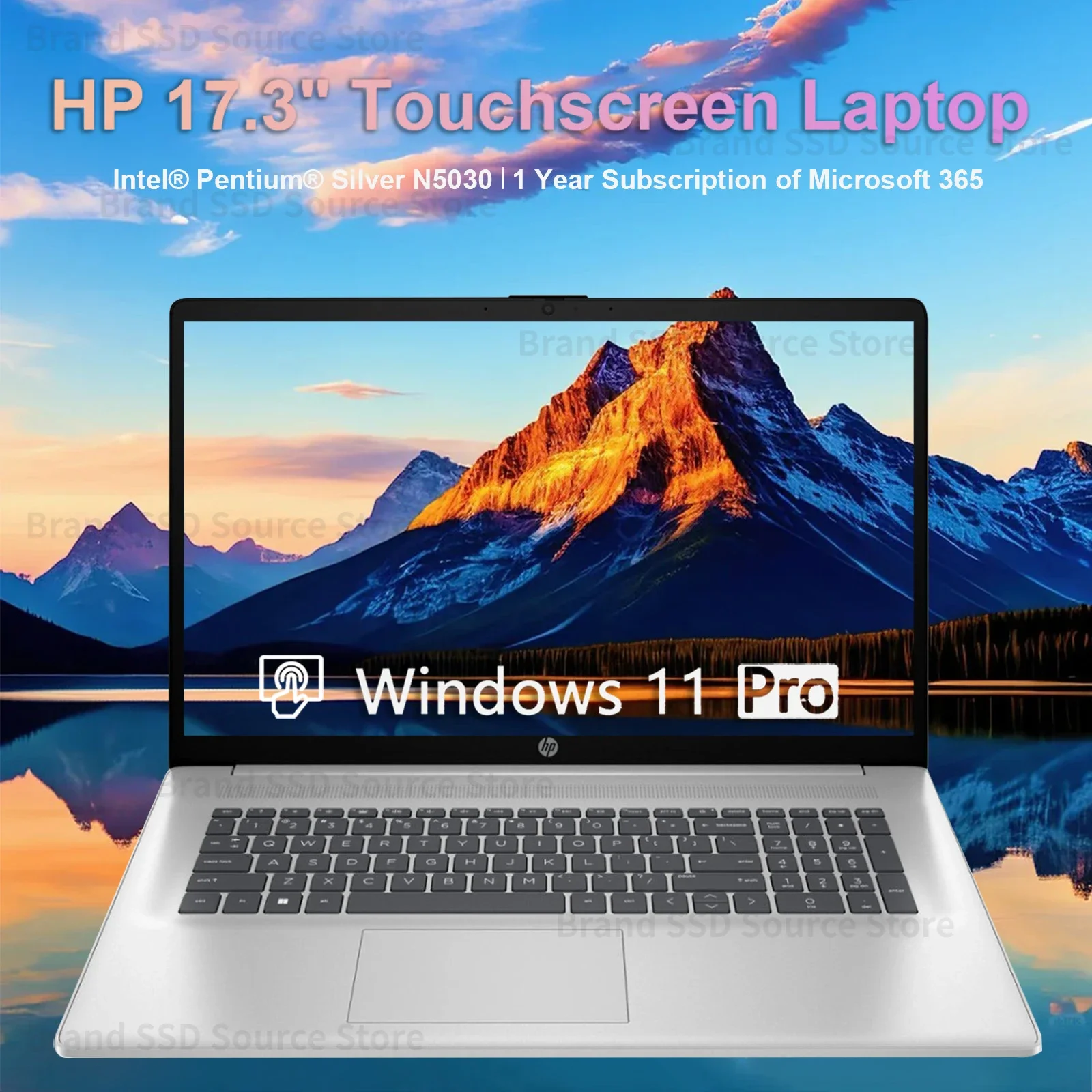 Для ноутбука HP 17,3 дюйма, 2024 года, ноутбука с сенсорным экраном, ноутбука с сенсорным экраном HD+, Intel Pentium Silver N5030, 32 ГБ ОЗУ, 2 ТБ SSD, Windows 11 Pro
Для ноутбука HP 17,3 дюйма, 2024 года, ноутбука с сенсорным экраном, ноутбука с сенсорным экраном HD+, Intel Pentium Silver N5030, 32 ГБ ОЗУ, 2 ТБ SSD, Windows 11 Pro