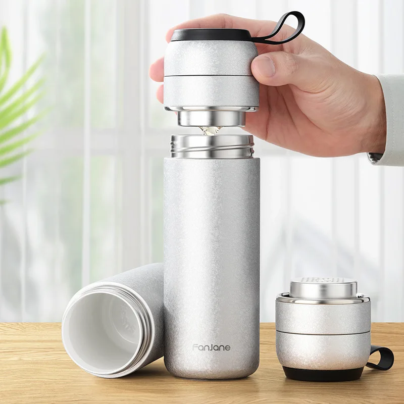 400ml Business Thermal Water Bottle With Strainer,Ceramic-coated Inner Liner And Handle,Gift,Drinkware,Car-mounted THERMOS Cup
400ml Business Thermal Water Bottle With Strainer,Ceramic-coated Inner Liner And Handle,Gift,Drinkware,Car-mounted THERMOS Cup