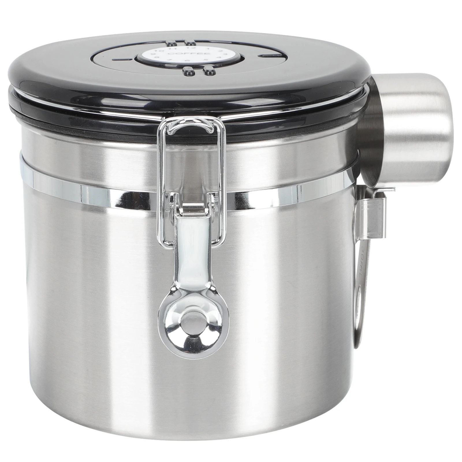Practical Coffee Bean Canister Stainless Steel Sealed Container Multi Function Jar Kitchen Storage Snack Desktop Tea Cans
Practical Coffee Bean Canister Stainless Steel Sealed Container Multi Function Jar Kitchen Storage Snack Desktop Tea Cans