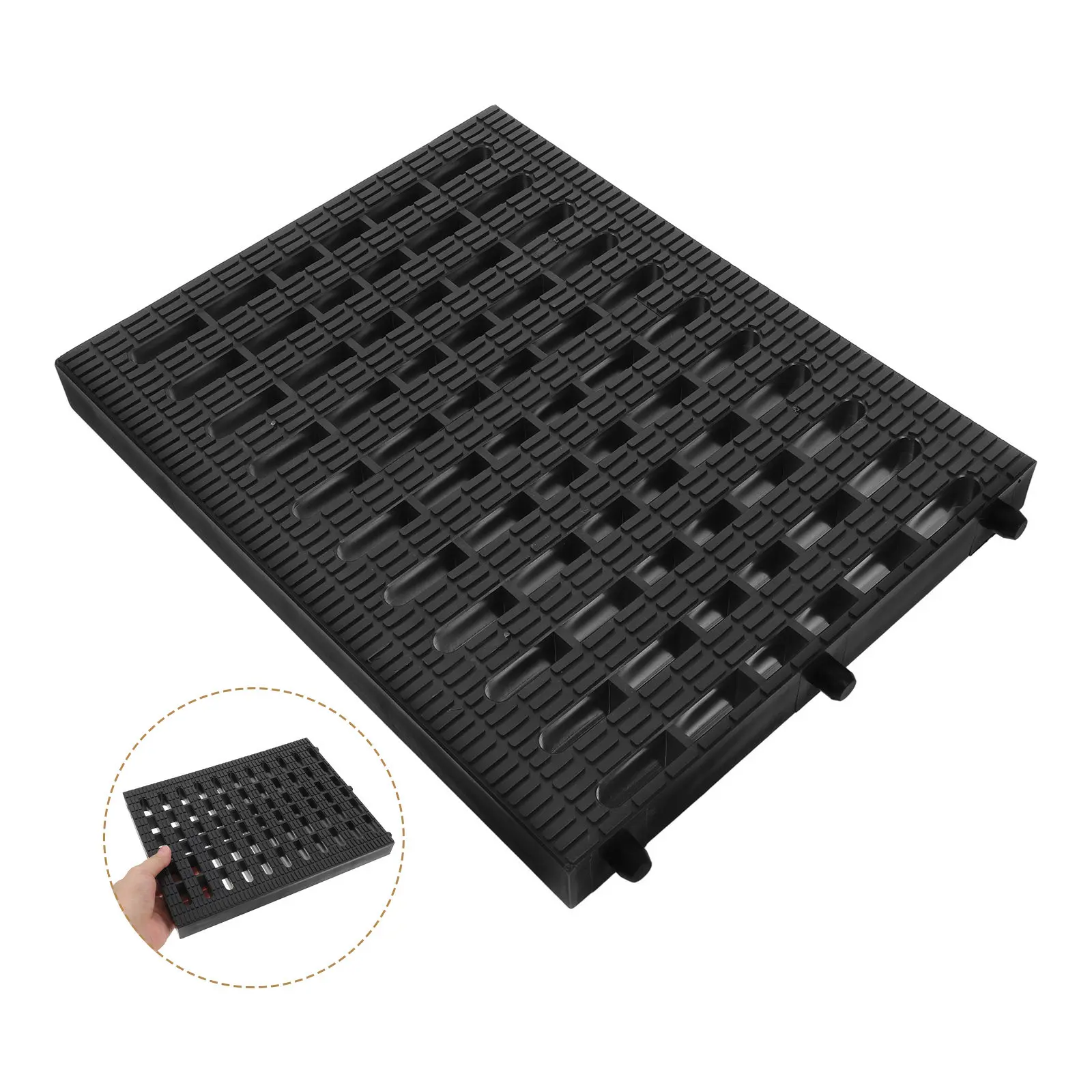 Versatile Plastic Drainage Grate for Trench Drain Covers Prevents Debris Clogging Backflow Rainwater Drain Protector for Patio
Versatile Plastic Drainage Grate for Trench Drain Covers Prevents Debris Clogging Backflow Rainwater Drain Protector for Patio