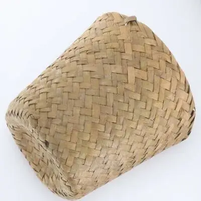 Natural Grass Woven Trash Can Large Capacity Storage Basket Home Organizer Sundries Container Woven Laundry Basket Mini Size
Natural Grass Woven Trash Can Large Capacity Storage Basket Home Organizer Sundries Container Woven Laundry Basket Mini Size
