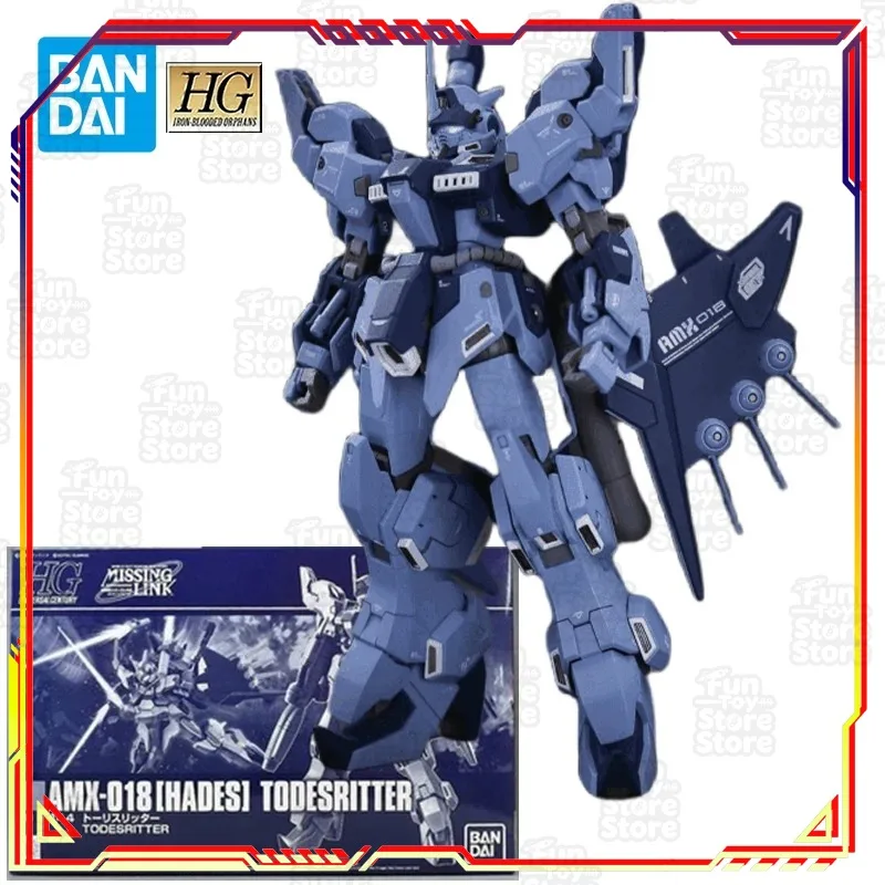 Bandai Gundam Todesritter AMX-018 HADES Model Kit Gunpla Anime Figure Collection Mobile Suit Toy for Boys Gifts Official
Bandai Gundam Todesritter AMX-018 HADES Model Kit Gunpla Anime Figure Collection Mobile Suit Toy for Boys Gifts Official
