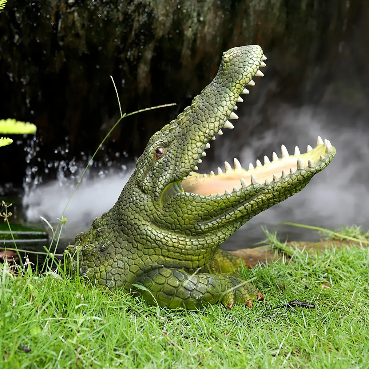 Simulation Crocodile Head Resin Ornament Landscape Layout Garden Sculpture Craft Courtyard Balcony Outdoor Figurines Decoration
Simulation Crocodile Head Resin Ornament Landscape Layout Garden Sculpture Craft Courtyard Balcony Outdoor Figurines Decoration