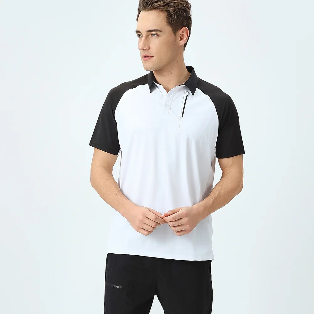 Fashion Summer Casual Outdoor Sports Polo Shirt Lapel Top Running Training Short-sleeved Tennis Ball Sport Fitness Quick Drying
Fashion Summer Casual Outdoor Sports Polo Shirt Lapel Top Running Training Short-sleeved Tennis Ball Sport Fitness Quick Drying
