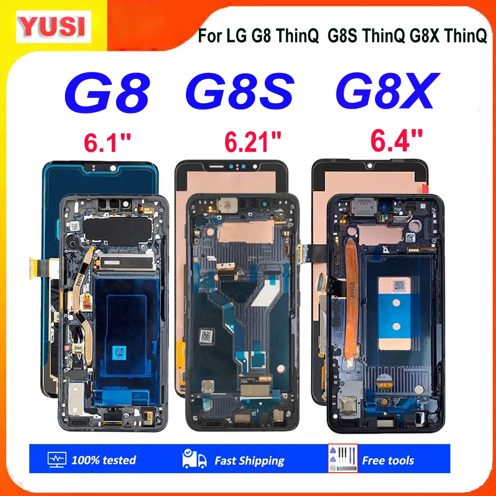 Original AMOLED For LG G8 ThinQ G8S ThinQ G8X ThinQ V50s LCD Display Touch Screen Digitizer Assembly Frame For LG G8S LCD
Original AMOLED For LG G8 ThinQ G8S ThinQ G8X ThinQ V50s LCD Display Touch Screen Digitizer Assembly Frame For LG G8S LCD