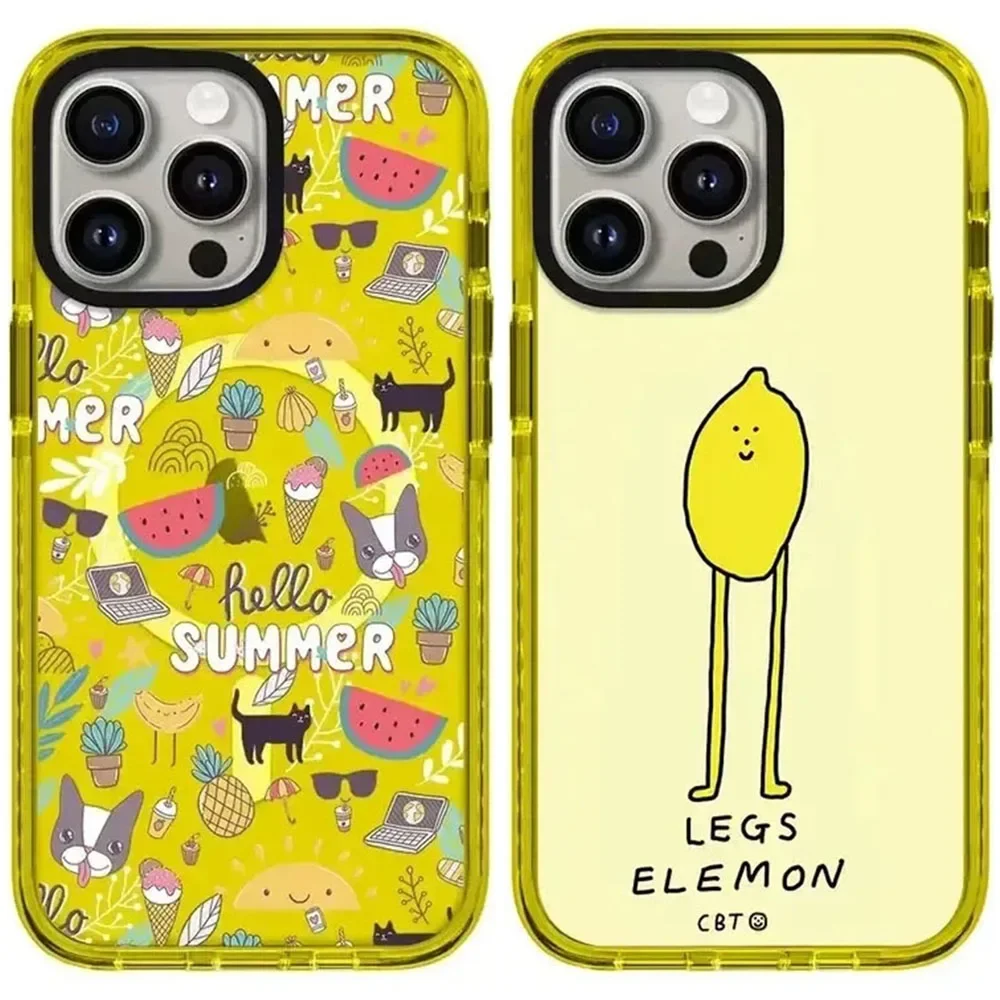 Cartoon Lemon Yellow 2.5 Acrylic Magnetic iPhone 12 13 14 15 Pro Max Protective Case
Cartoon Lemon Yellow 2.5 Acrylic Magnetic iPhone 12 13 14 15 Pro Max Protective Case