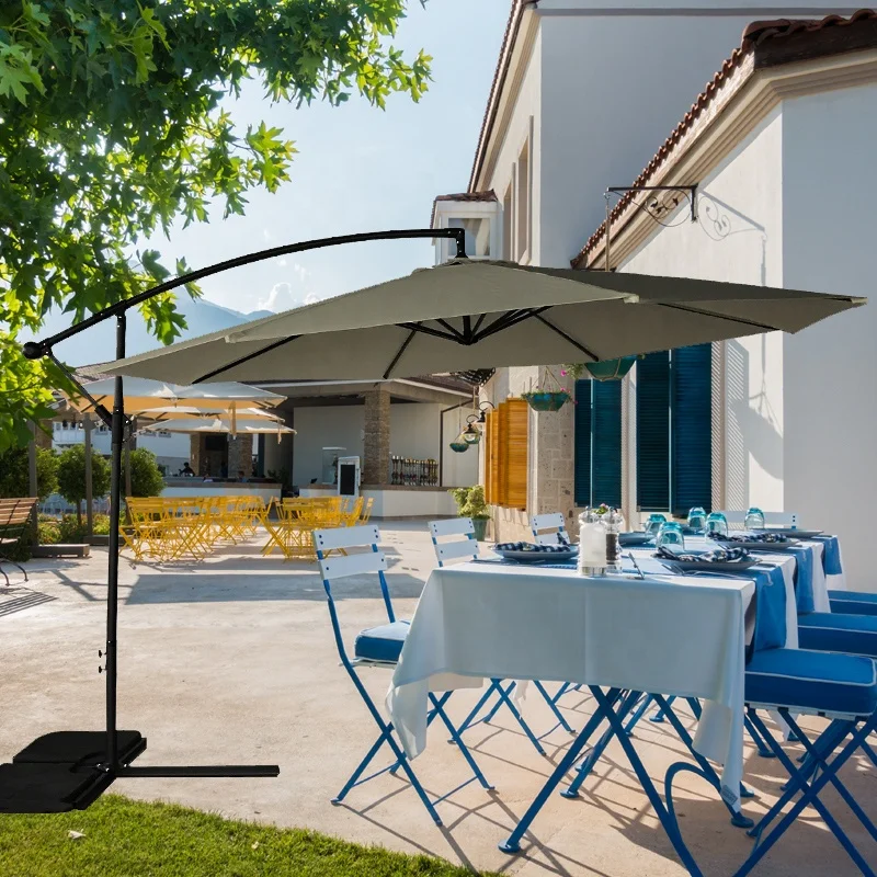 10FT New Hot Sale Outdoor Market Commercial Patio Umbrella Durable Cafe Banana Hanging Umbrellas Sonnenschirm Ombrelone
10FT New Hot Sale Outdoor Market Commercial Patio Umbrella Durable Cafe Banana Hanging Umbrellas Sonnenschirm Ombrelone