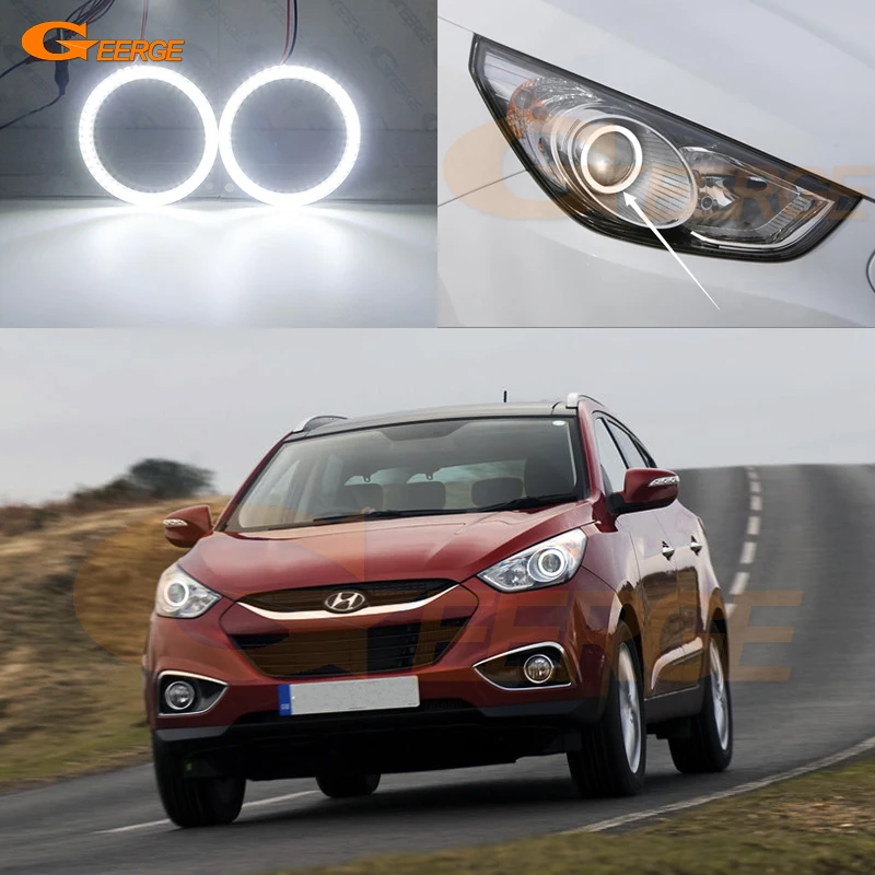 Для Hyundai Ix35 2009 2010 2011 2012 2013 проектор головной светильник ультра яркий светодиодный ангельские глазки набор колец Дневной светильник Стайлинг...
Для Hyundai Ix35 2009 2010 2011 2012 2013 проектор головной светильник ультра яркий светодиодный ангельские глазки набор колец Дневной светильник Стайлинг...