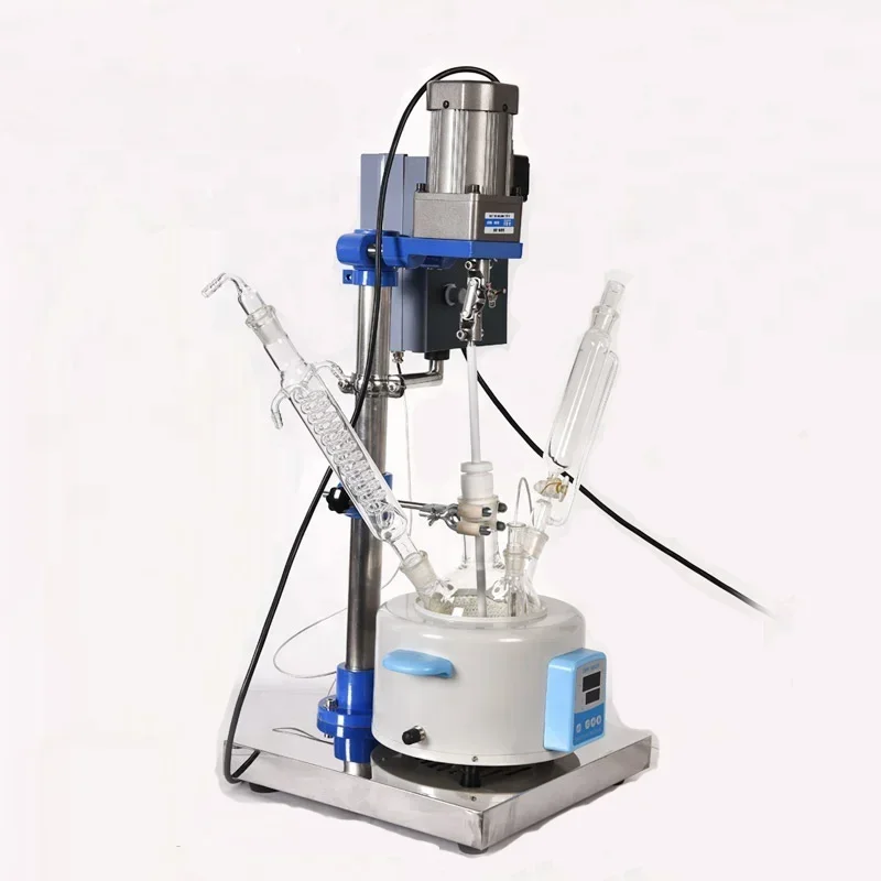 Customized Chemical Single Layer Glass Reactor 1 L Glass Reaction Kettle DF-1L
Customized Chemical Single Layer Glass Reactor 1 L Glass Reaction Kettle DF-1L
