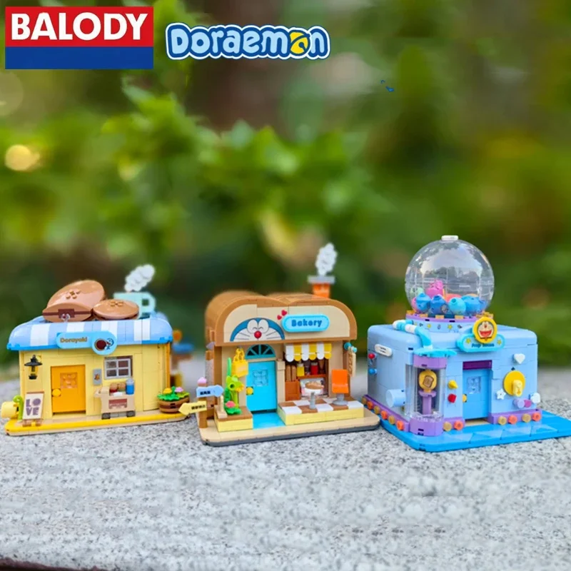BALODY Doraemon строительные блоки уличные сцены украшения мелкие частицы собранные детские игрушки японская анимационная периферия
BALODY Doraemon строительные блоки уличные сцены украшения мелкие частицы собранные детские игрушки японская анимационная периферия