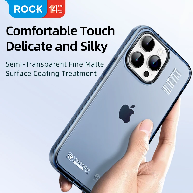 Прозрачный матовый мягкий чехол-бампер ROCK для iPhone 15 Pro Max, защита от отпечатков пальцев, двойная защита от падения, задняя крышка из поликарбоната для iPhone 15
Прозрачный матовый мягкий чехол-бампер ROCK для iPhone 15 Pro Max, защита от отпечатков пальцев, двойная защита от падения, задняя крышка из поликарбоната для iPhone 15