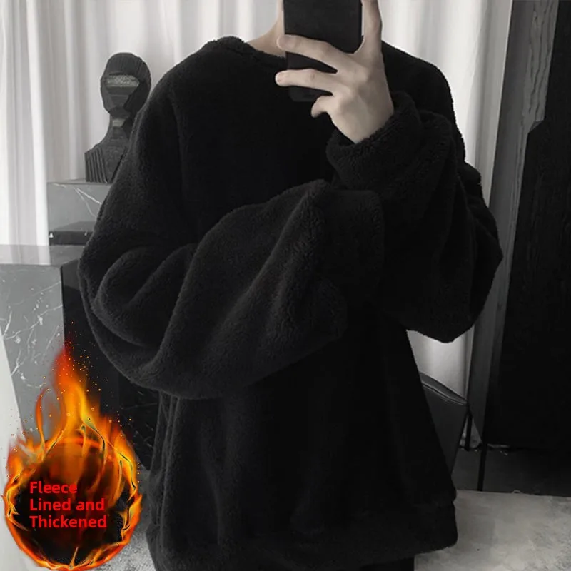 Soft Fluffy M Knitted Sweater Autumn Winter Korean Sle Student Loose Fit Sweatirt Youth Casual round Ne Pure Color
Soft Fluffy M Knitted Sweater Autumn Winter Korean Sle Student Loose Fit Sweatirt Youth Casual round Ne Pure Color