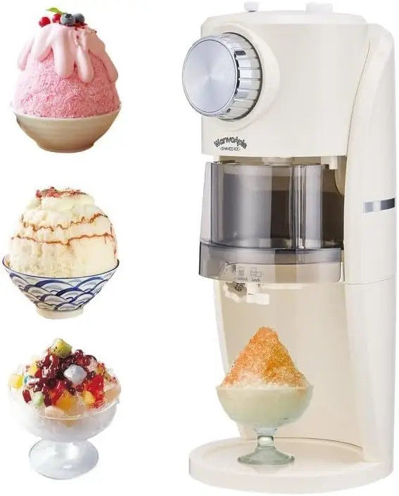 Shaved Ice Machine - Snow Cone Machine for Homemade Shaved Ice, Snow Cones, Slushie Ice Shaver With Stainless Steel Blad
Shaved Ice Machine - Snow Cone Machine for Homemade Shaved Ice, Snow Cones, Slushie Ice Shaver With Stainless Steel Blad