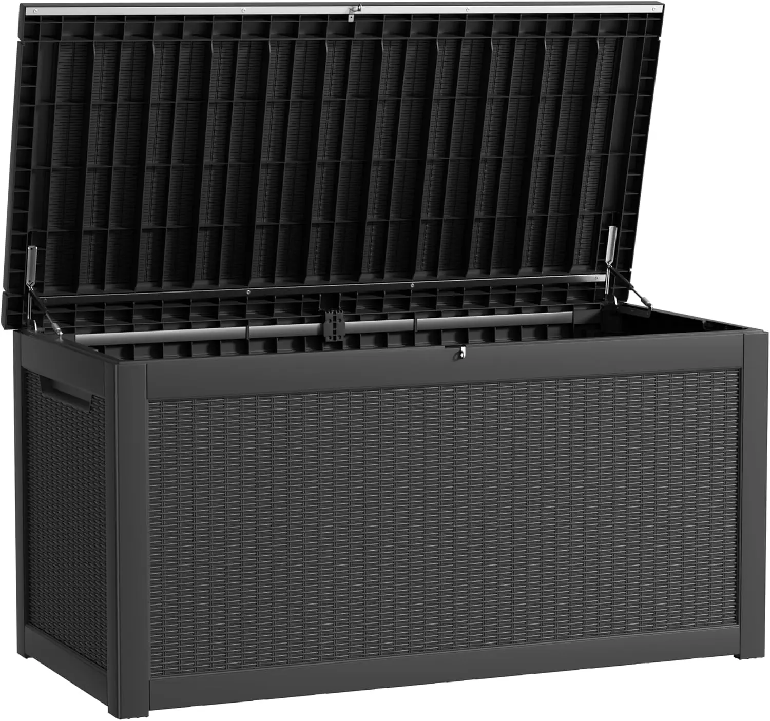 30-260 Gallon Waterproof Outdoor Storage Box UV Resistant Resin Deck Box with Hydraulic Rod for Reinforced Stability Perfect for
30-260 Gallon Waterproof Outdoor Storage Box UV Resistant Resin Deck Box with Hydraulic Rod for Reinforced Stability Perfect for
