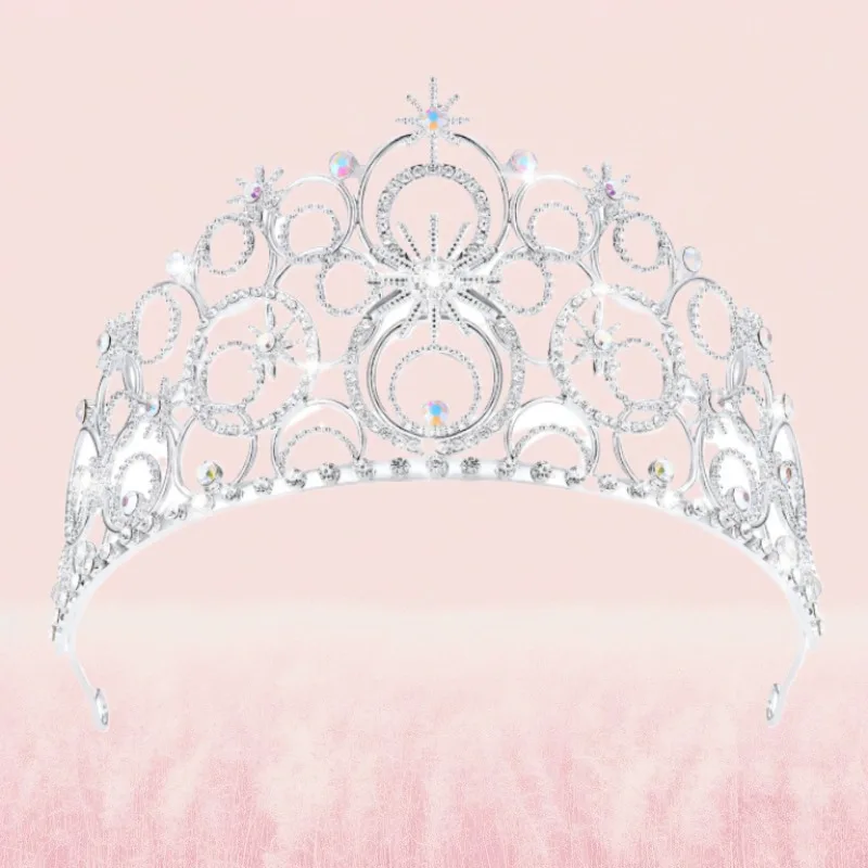 Movie Glinda Shiny Rhinestones Metal Princess Crown Cosplay Headband for Women Headgear Halloween Carnival Party Accessories
Movie Glinda Shiny Rhinestones Metal Princess Crown Cosplay Headband for Women Headgear Halloween Carnival Party Accessories