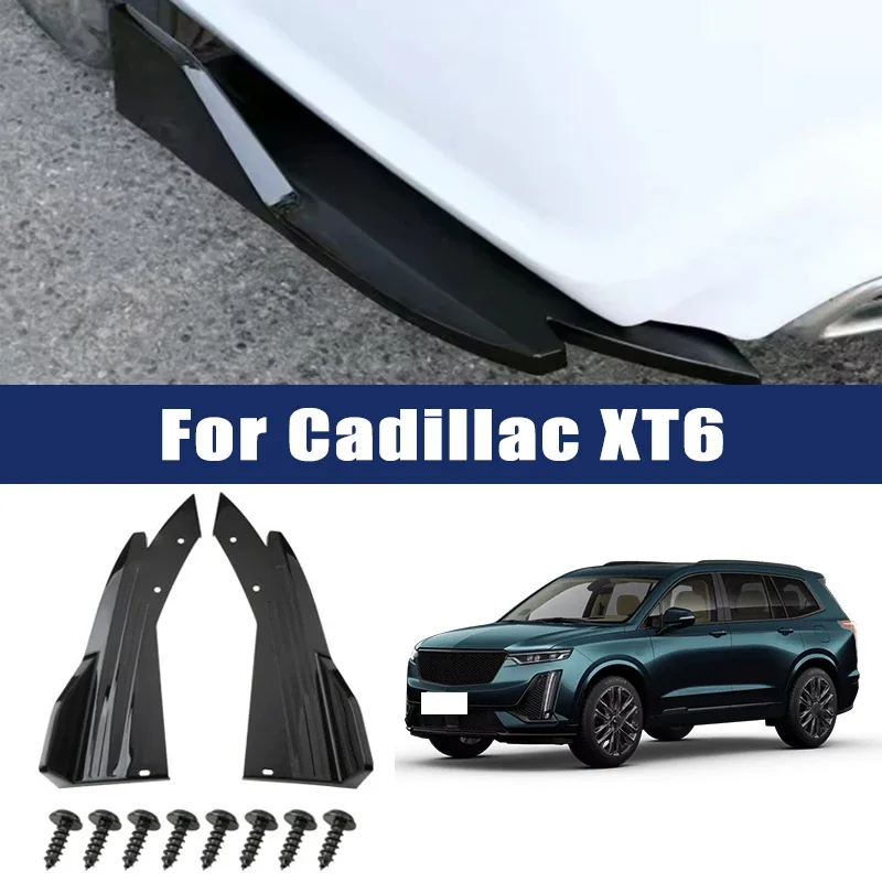 2pcs Car Rear Bumper Spoiler Lip Carbon Fiber Wing Trim Anti-crash Diffuser Side Skirt Wrap Angle Splitter For Cadillac XT6
2pcs Car Rear Bumper Spoiler Lip Carbon Fiber Wing Trim Anti-crash Diffuser Side Skirt Wrap Angle Splitter For Cadillac XT6