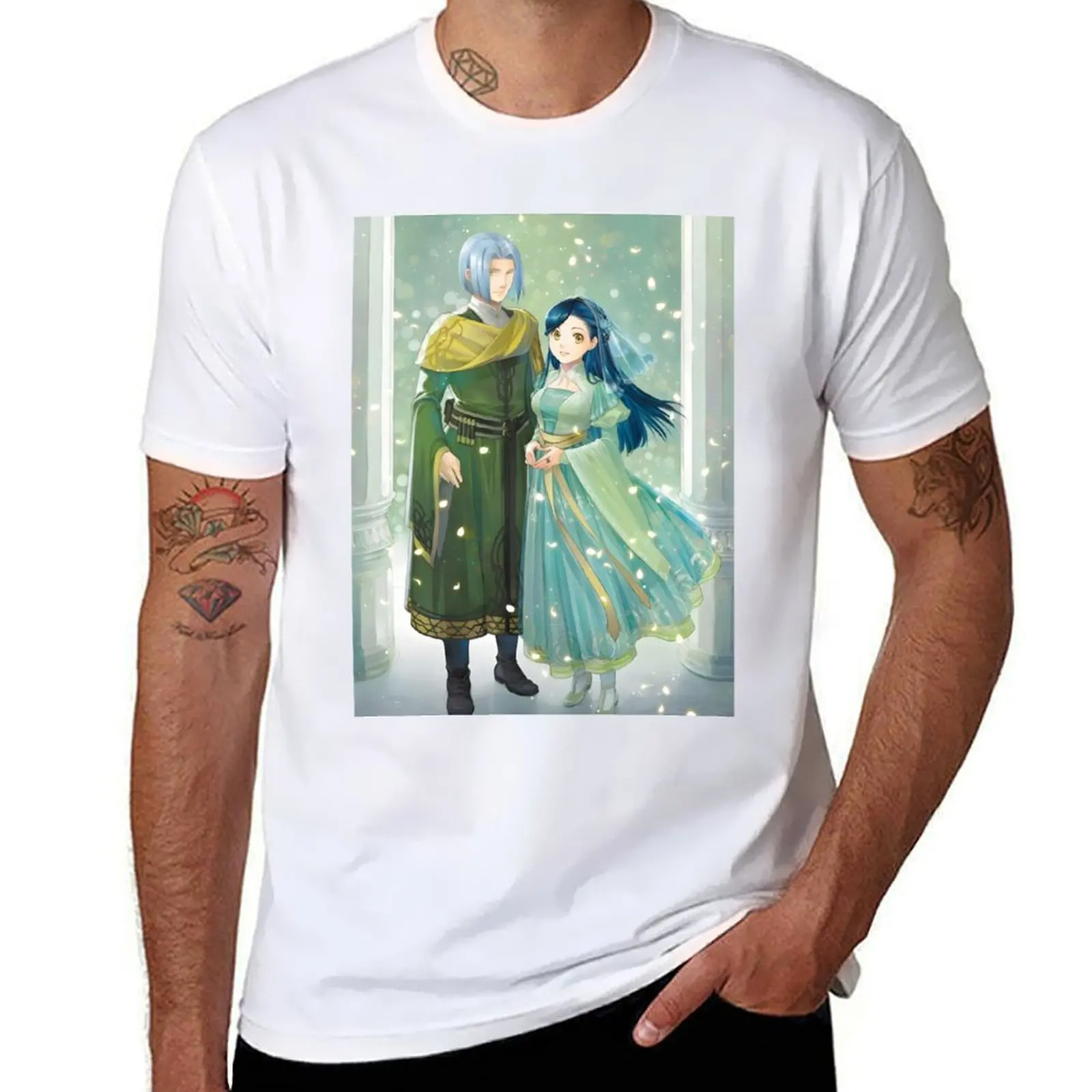 Ascendance of a Bookworm Rozemyne and Ferdinand Engaged T-Shirt UV Sun Protection Tee Shirt
Ascendance of a Bookworm Rozemyne and Ferdinand Engaged T-Shirt UV Sun Protection Tee Shirt