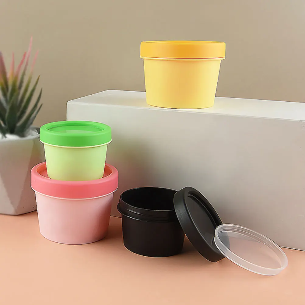 12 Pcs Mask Box Plastic Containers with Lid for Travel Face Cream Jars Refillable Storage Safe Non Leaking
12 Pcs Mask Box Plastic Containers with Lid for Travel Face Cream Jars Refillable Storage Safe Non Leaking