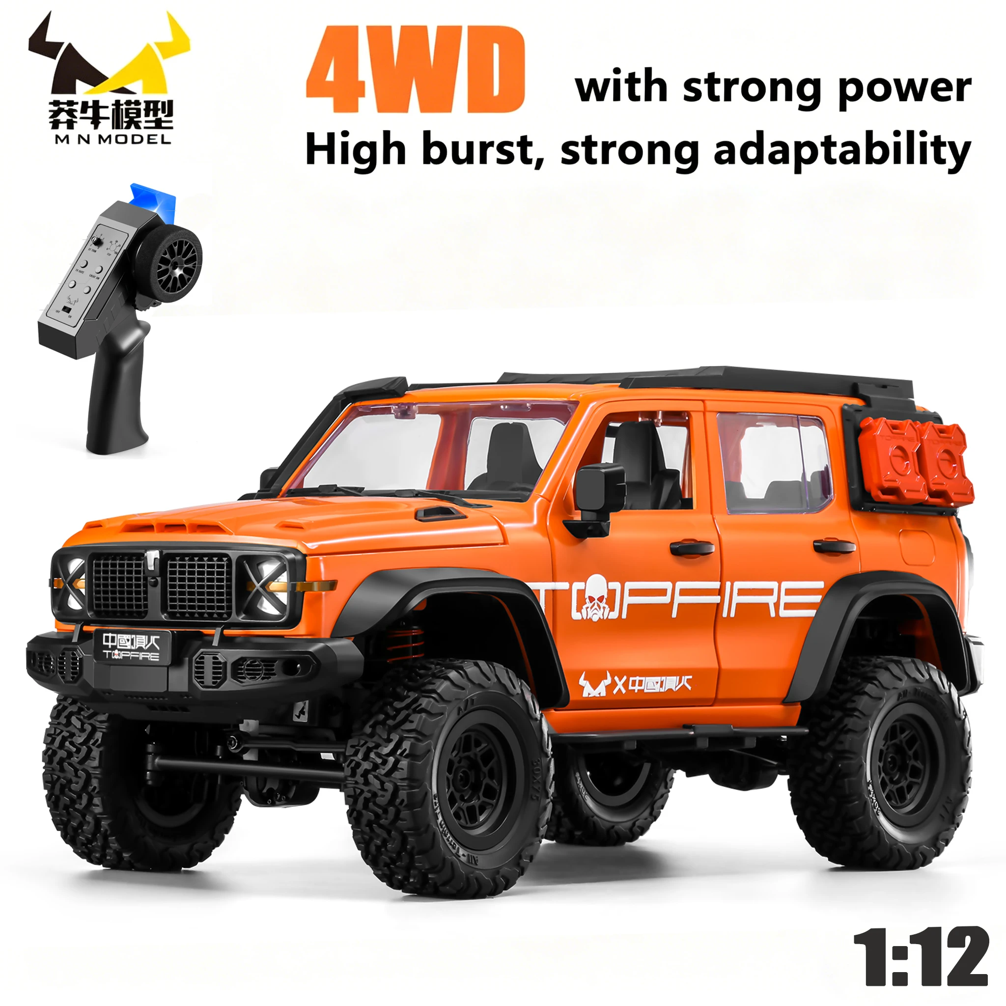 Радиоуправляемая машина MN-300 4WD, внедорожник 1:12, полностью пропорциональное управление, 2.4G, модель MN300, подарок для взрослых, игрушка для детей
Радиоуправляемая машина MN-300 4WD, внедорожник 1:12, полностью пропорциональное управление, 2.4G, модель MN300, подарок для взрослых, игрушка для детей