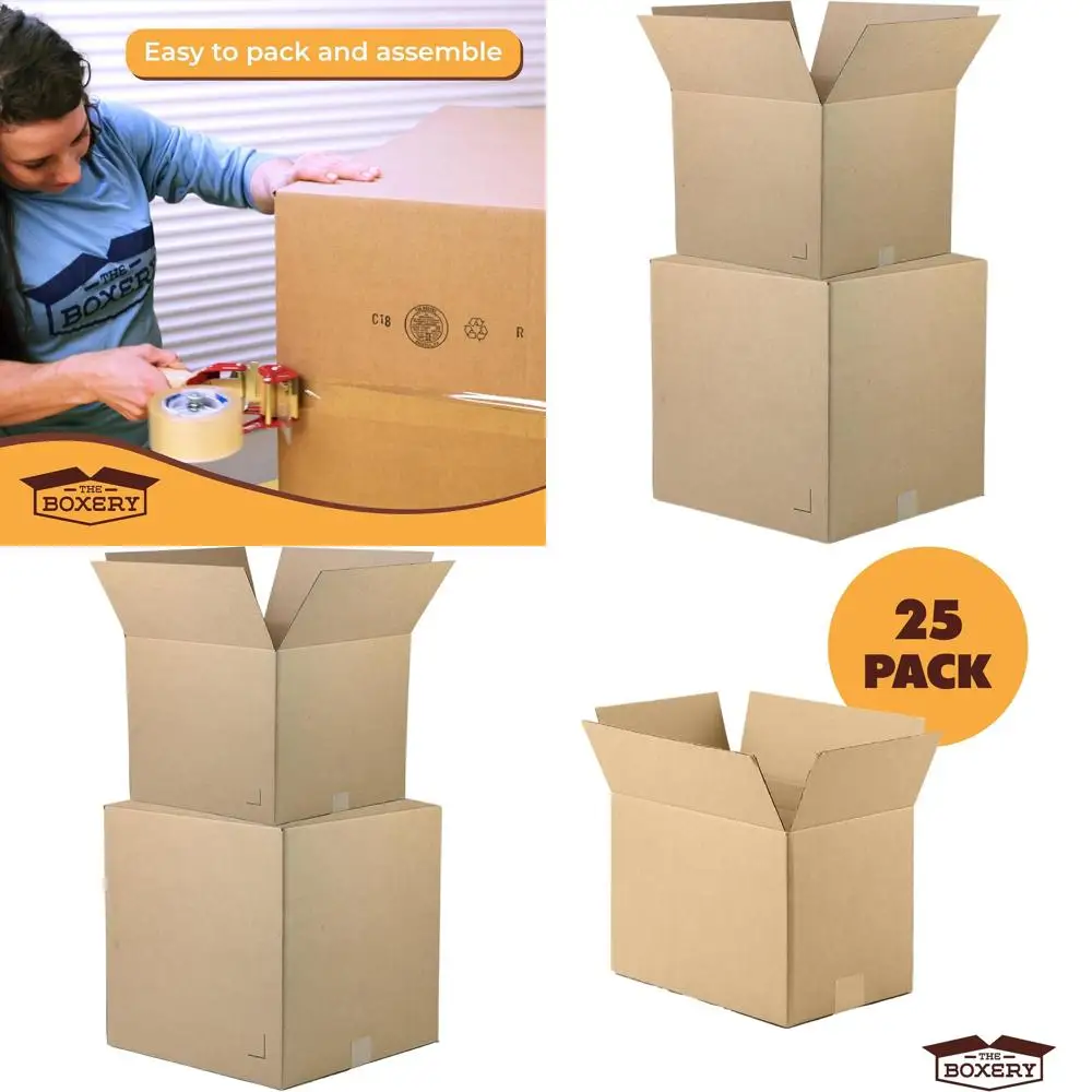 24x12x10 Brown Corrugated Cardboard Boxes, 25-Pack - Durable, Eco-Friendly, Recyclable, Made in USA
24x12x10 Brown Corrugated Cardboard Boxes, 25-Pack - Durable, Eco-Friendly, Recyclable, Made in USA