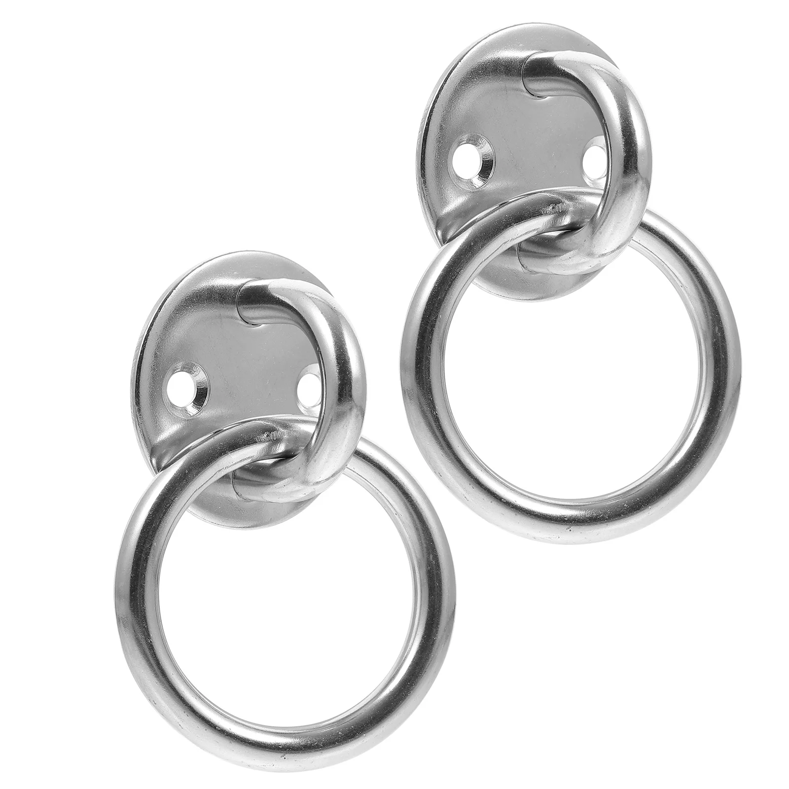 Round Eye Plate Hooks Heavy Duty Ceiling Mount Wall Hanging Ring Kit for Swings Hammocks Stainless Steel Construction
Round Eye Plate Hooks Heavy Duty Ceiling Mount Wall Hanging Ring Kit for Swings Hammocks Stainless Steel Construction
