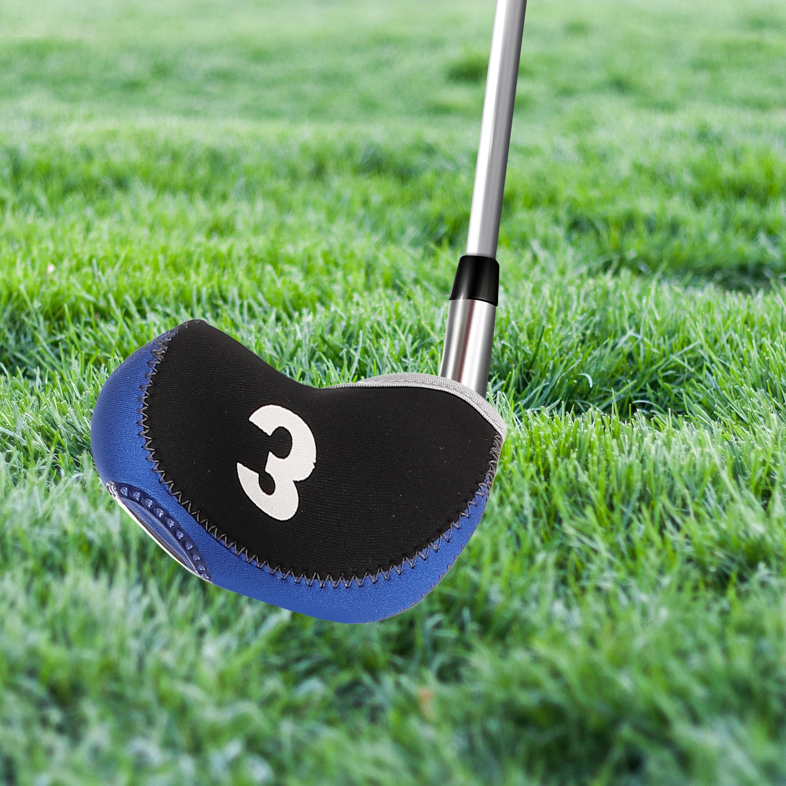 10pcs Iron Covers Fabric Head Mallet Putter Cover Caps Blue Wetsuit Material Anti Protectors Golf Supplies
10pcs Iron Covers Fabric Head Mallet Putter Cover Caps Blue Wetsuit Material Anti Protectors Golf Supplies
