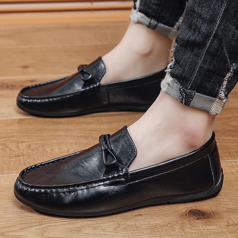Handmade Comfy Mens Loafers Fashion Spring Autumn Casual Shoes New Fashion Man Driving Flats Moccasins Slip on Man Walking Shoes
Handmade Comfy Mens Loafers Fashion Spring Autumn Casual Shoes New Fashion Man Driving Flats Moccasins Slip on Man Walking Shoes