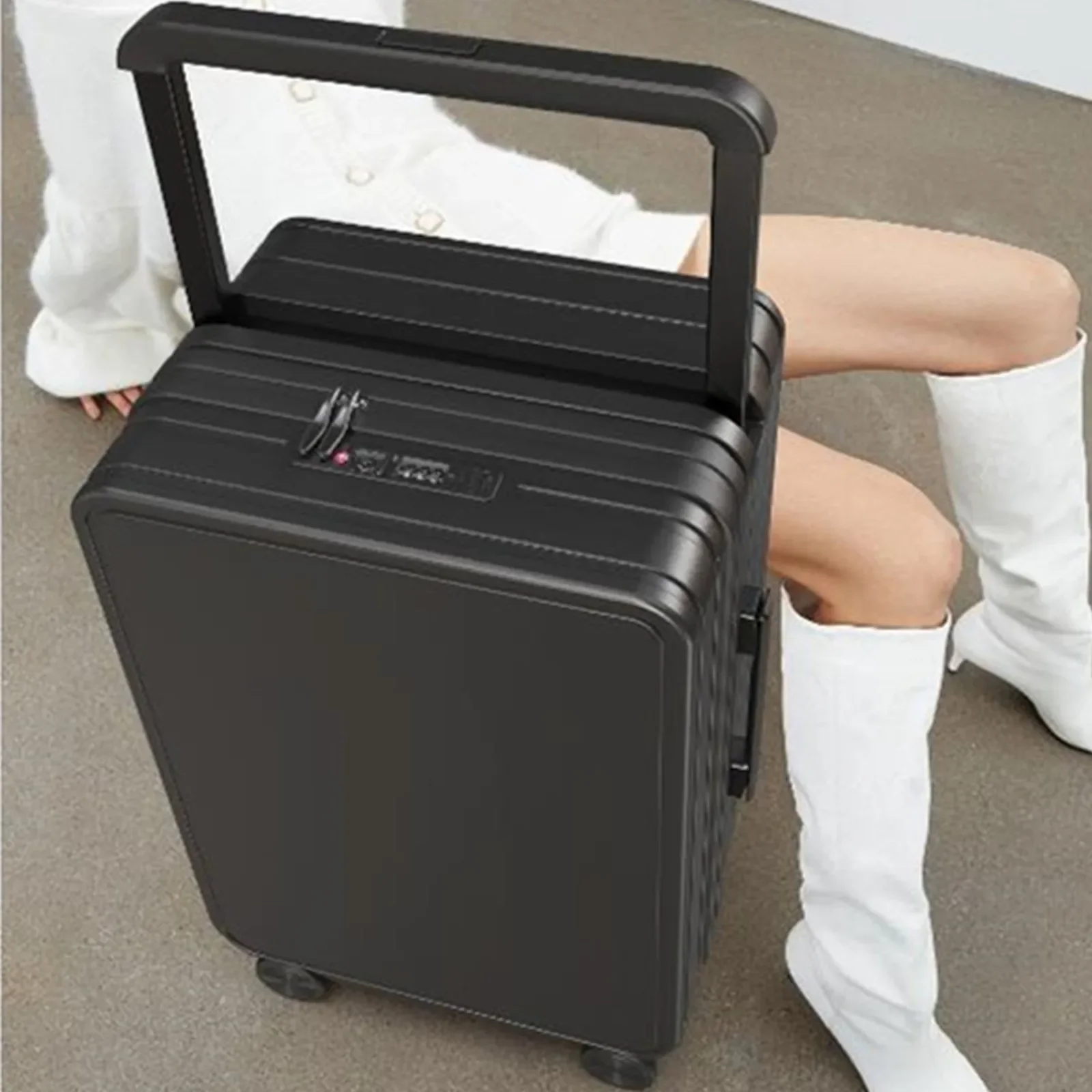 Travel PC Suitcase Wide Trolley Case Universal 4 Wheel large Capacity Luggage 24 Inch Pull Rod Luggage Box Lockbox Baggage Bags
Travel PC Suitcase Wide Trolley Case Universal 4 Wheel large Capacity Luggage 24 Inch Pull Rod Luggage Box Lockbox Baggage Bags